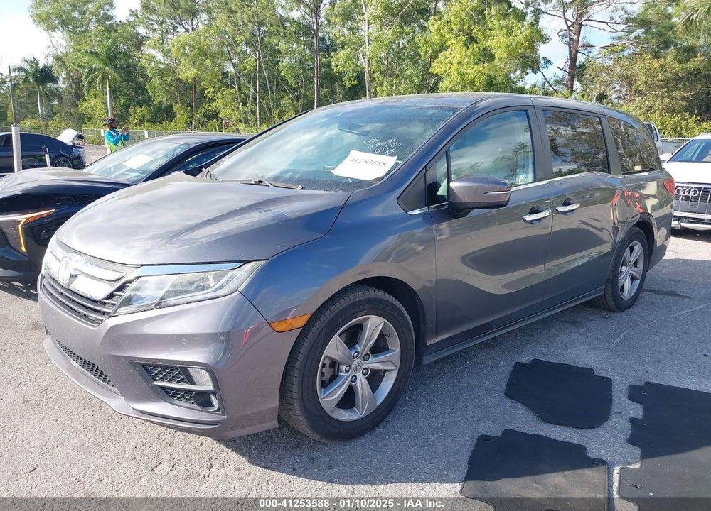 2018 HONDA ODYSSEY EX-L VIN: 5FNRL6H73JB072218