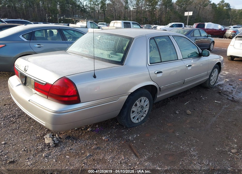 2005 MERCURY GRAND MARQUIS GS VIN: 2MEFM74W95X649034