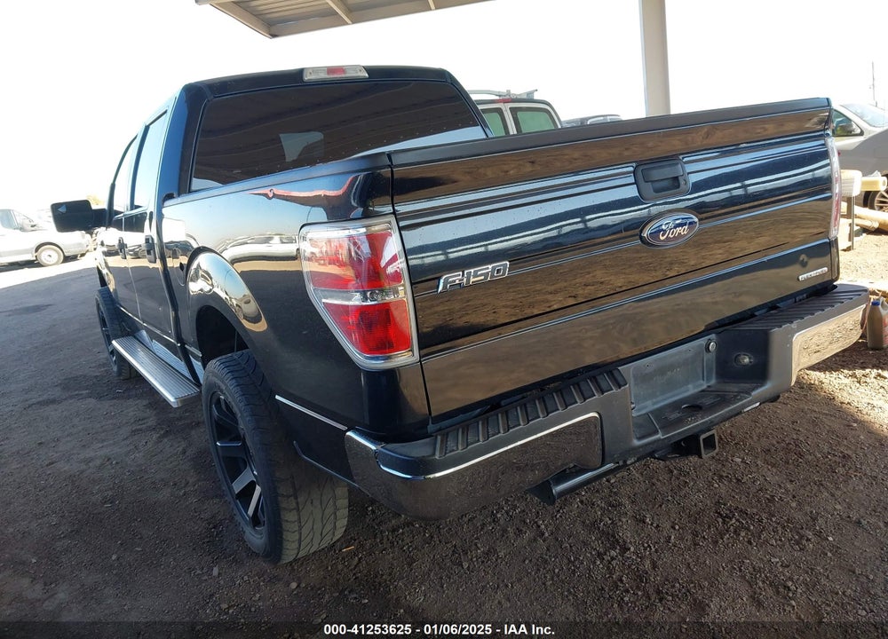 2013 FORD F-150 XLT VIN: 1FTFW1CF1DFB22206