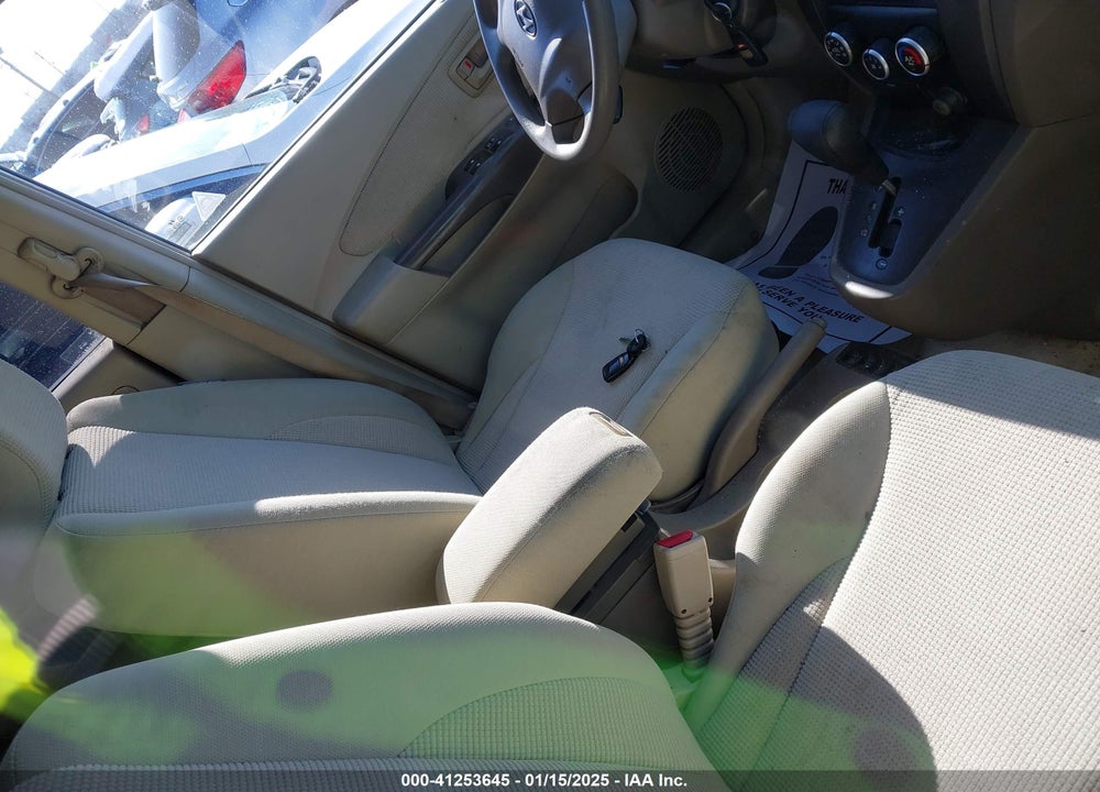 2007 HYUNDAI TUCSON GLS VIN: KM8JM12B17U609061