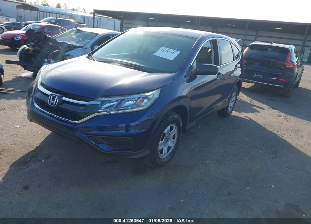 2015 HONDA CR-V LX VIN: 3CZRM3H38FG704005