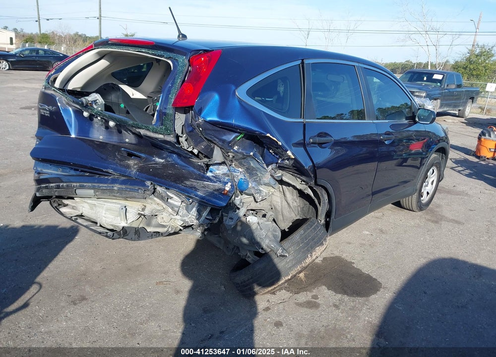 2015 HONDA CR-V LX VIN: 3CZRM3H38FG704005