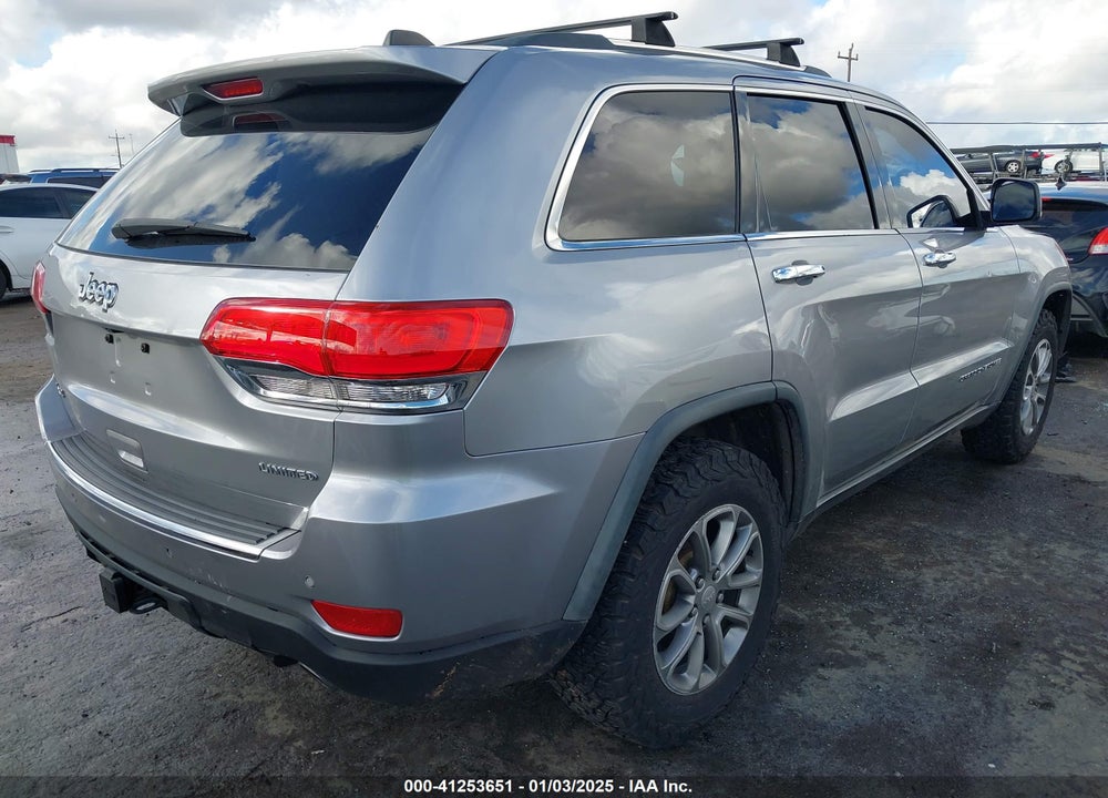 2014 JEEP GRAND CHEROKEE LIMITED VIN: 1C4RJFBG3EC373167