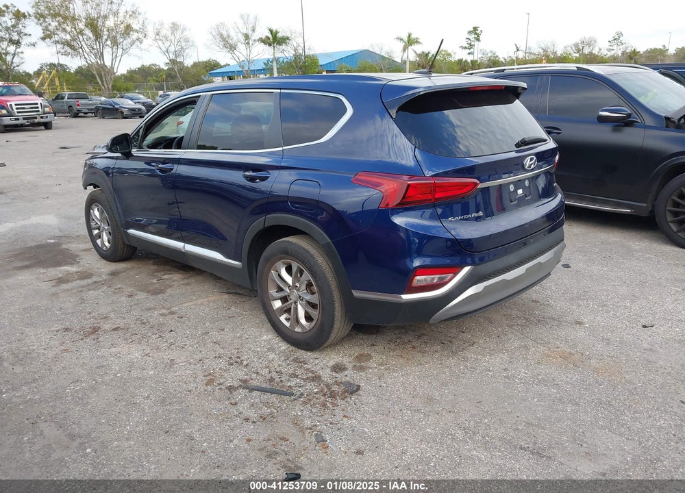 2019 HYUNDAI SANTA FE SE VIN: 5NMS2CAD7KH097951