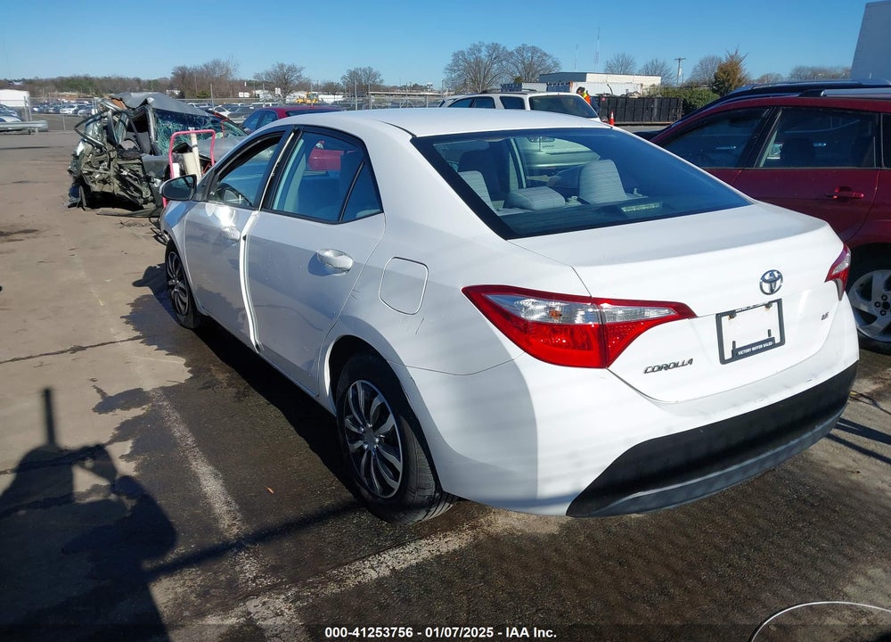 2015 TOYOTA COROLLA LE VIN: 2T1BURHE8FC277401