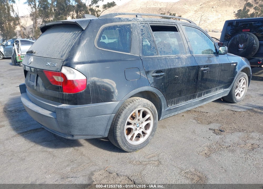 2004 BMW X3 2.5I VIN: WBXPA73424WB25013