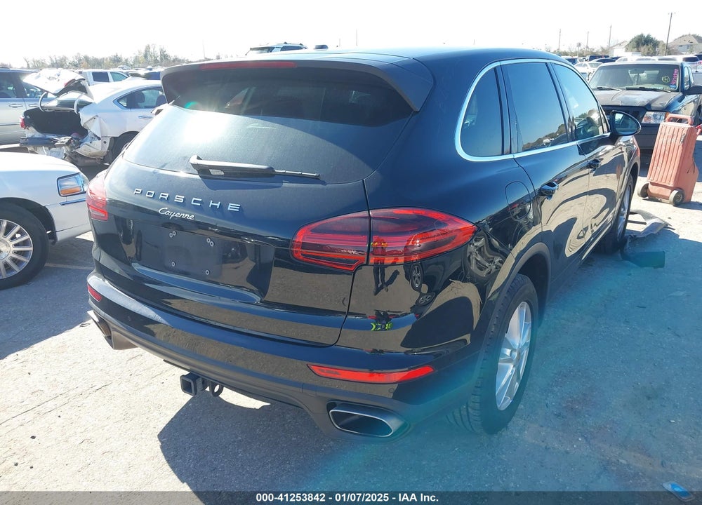 2016 PORSCHE CAYENNE VIN: WP1AA2A24GKA15837