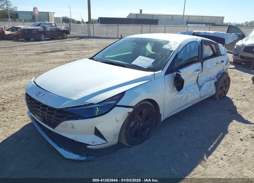 2022 HYUNDAI ELANTRA SEL VIN: 5NPLS4AG5NH070288