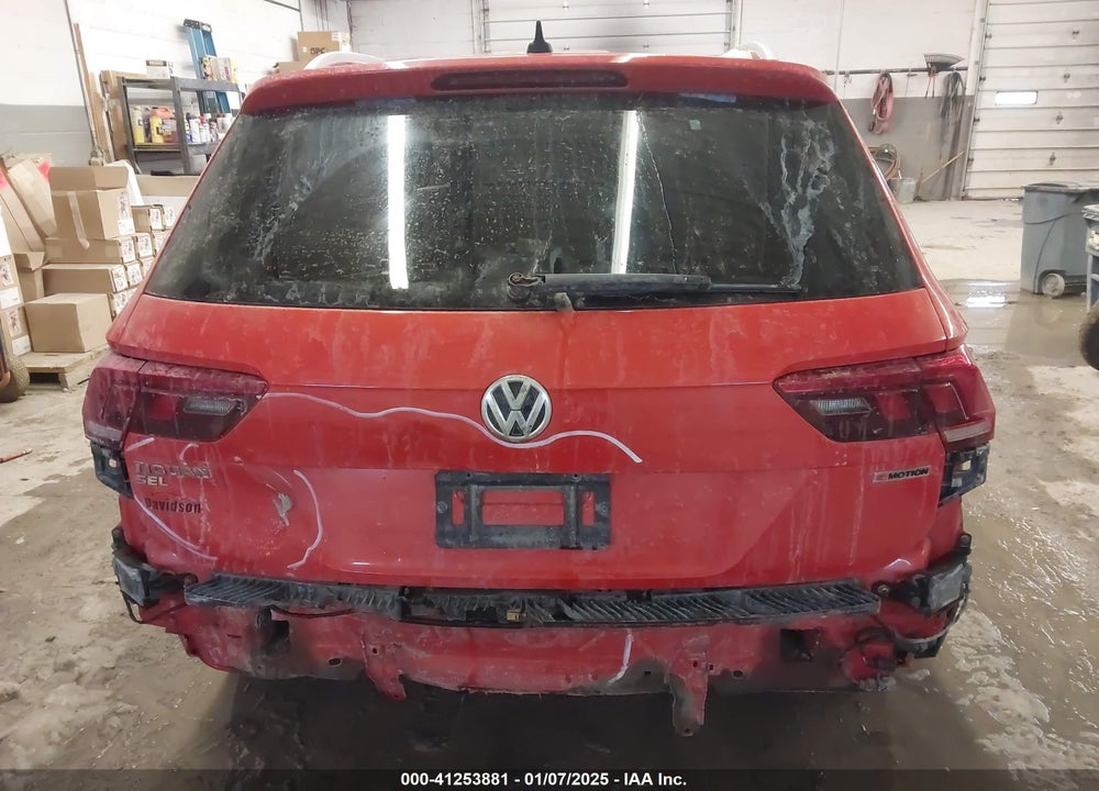 2019 VOLKSWAGEN TIGUAN 2.0T SEL PREMIUM/2.0T SEL PREMIUM R-LINE VIN: 3VV4B7AX8KM116807