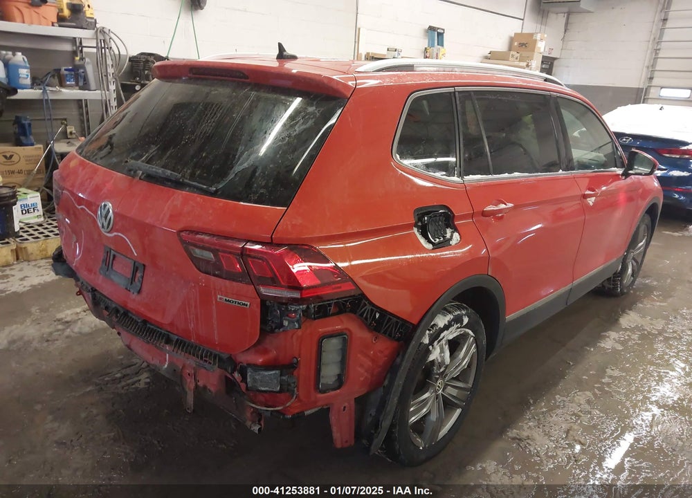 2019 VOLKSWAGEN TIGUAN 2.0T SEL PREMIUM/2.0T SEL PREMIUM R-LINE VIN: 3VV4B7AX8KM116807
