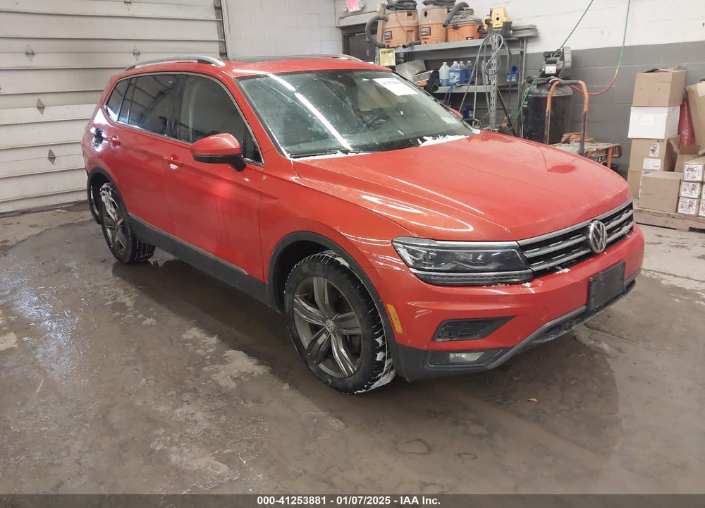 2019 VOLKSWAGEN TIGUAN 2.0T SEL PREMIUM/2.0T SEL PREMIUM R-LINE VIN: 3VV4B7AX8KM116807