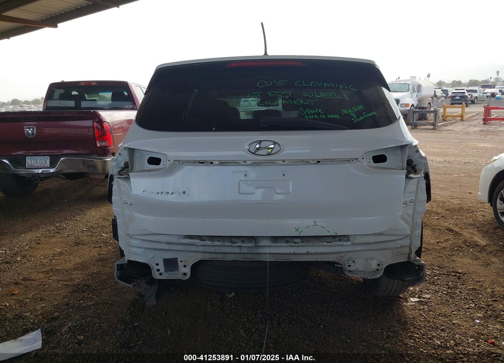 2020 HYUNDAI SANTA FE SE VIN: 5NMS23AD1LH281509