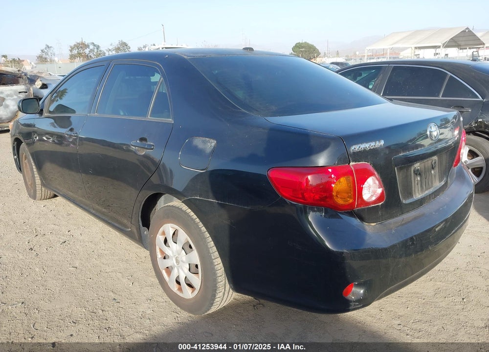 2009 TOYOTA COROLLA LE VIN: JTDBL40E99J025800