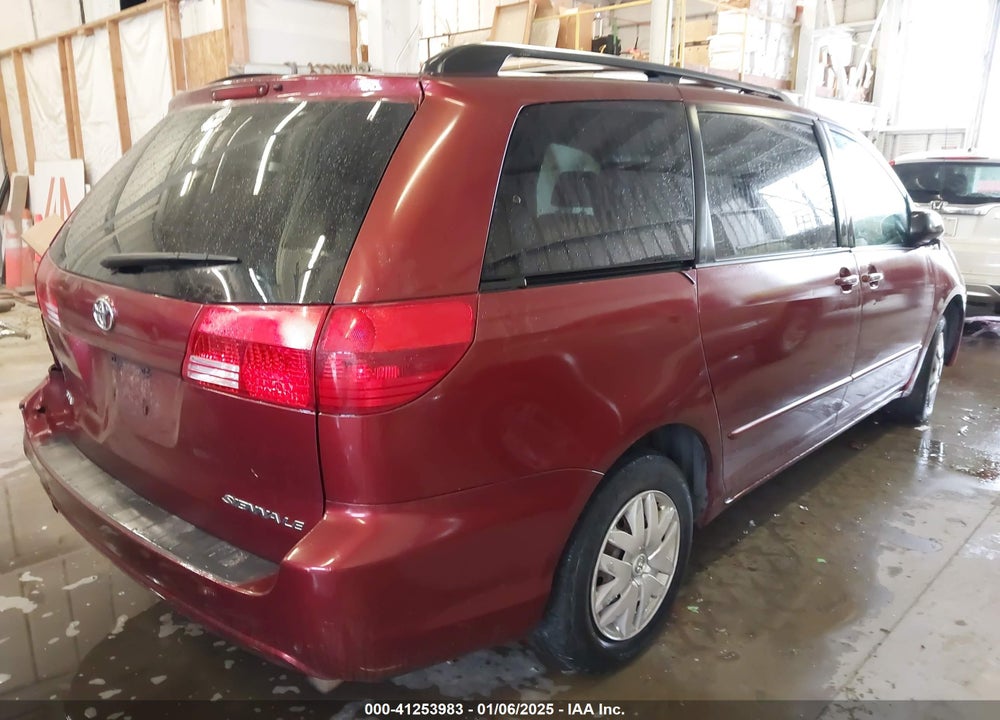 2004 TOYOTA SIENNA LE VIN: 5TDZA23C94S075689
