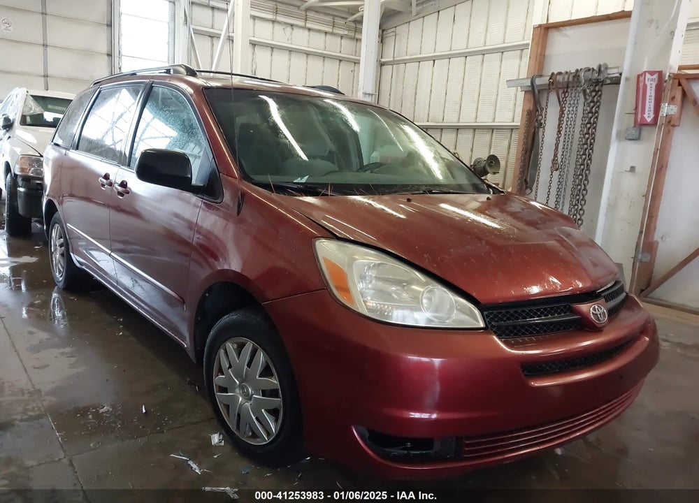 2004 TOYOTA SIENNA LE VIN: 5TDZA23C94S075689