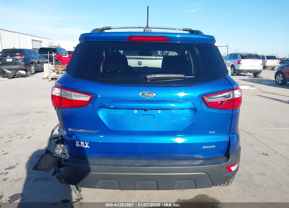 2018 FORD ECOSPORT SE VIN: MAJ6P1UL4JC176524