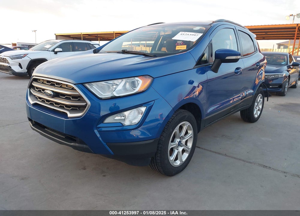 2018 FORD ECOSPORT SE VIN: MAJ6P1UL4JC176524
