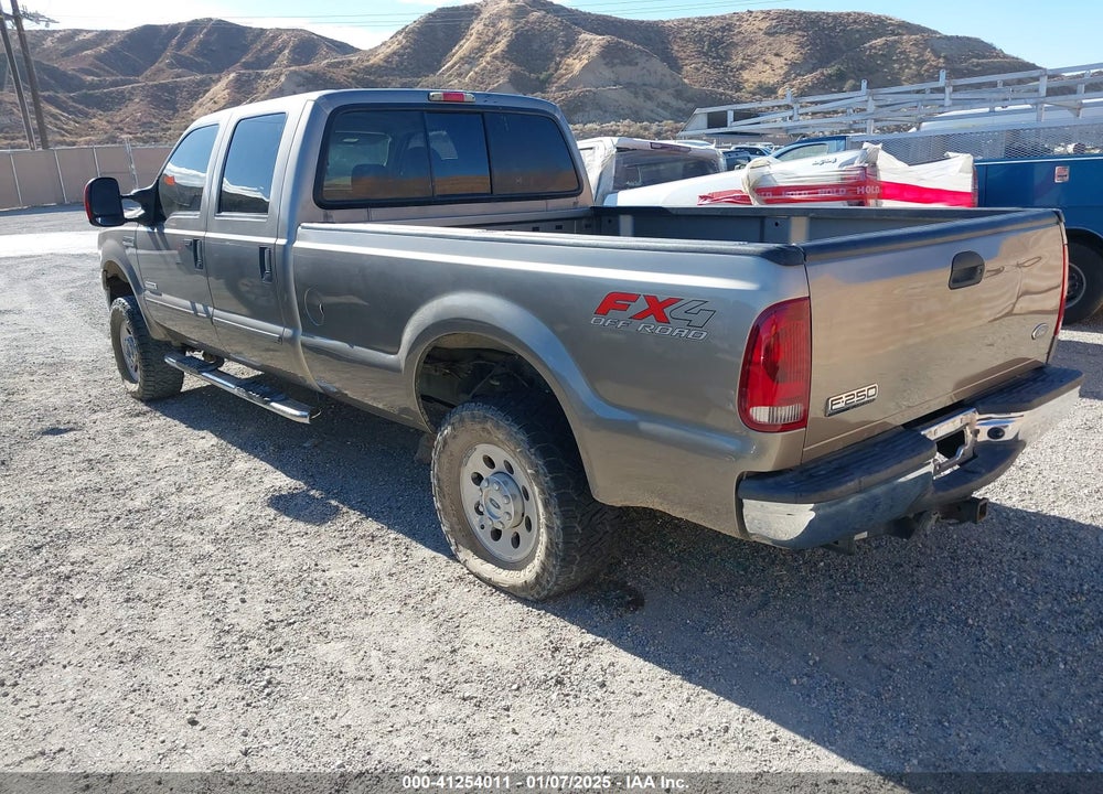 2006 FORD F-250 VIN: 1FTSW21P86EB01362
