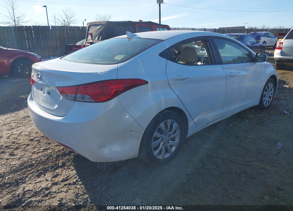 2011 HYUNDAI ELANTRA GLS VIN: 5NPDH4AE7BH041940