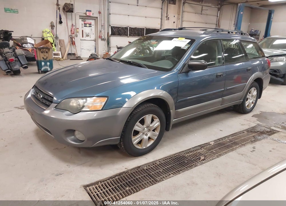 2005 SUBARU OUTBACK 2.5I VIN: 4S4BP61C957358191