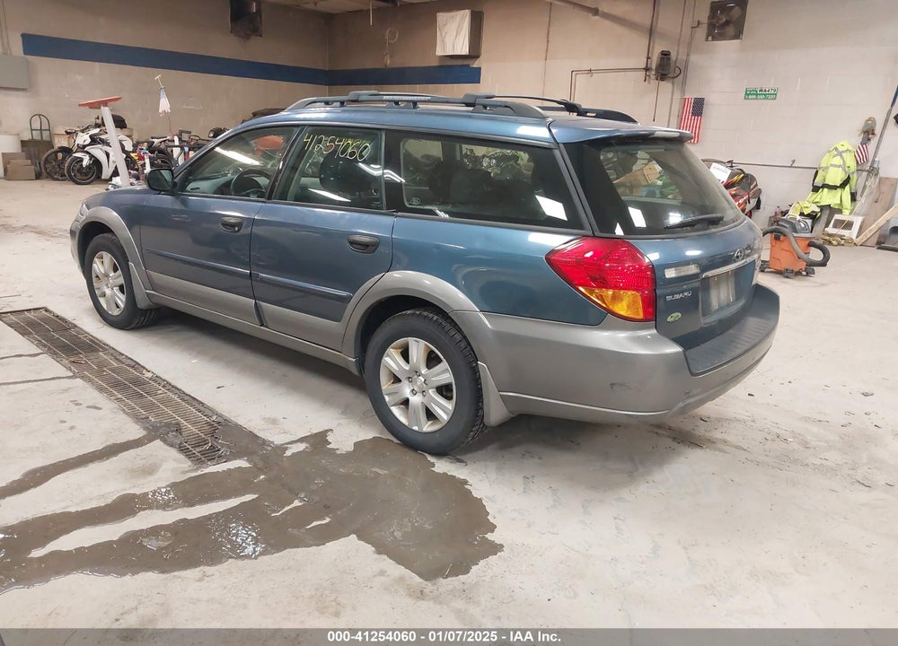 2005 SUBARU OUTBACK 2.5I VIN: 4S4BP61C957358191