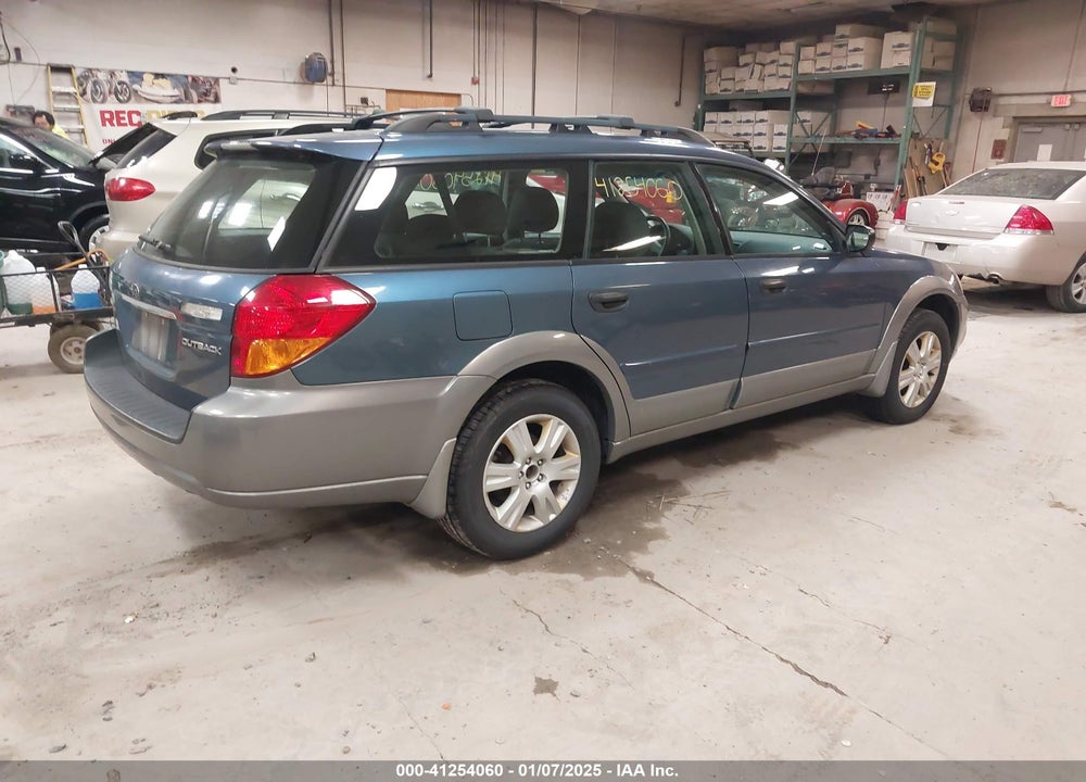 2005 SUBARU OUTBACK 2.5I VIN: 4S4BP61C957358191