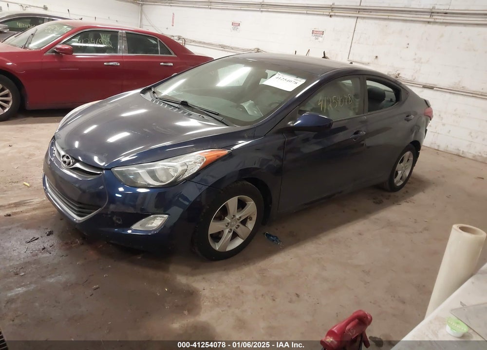 2013 HYUNDAI ELANTRA GLS VIN: 5NPDH4AEXDH408493