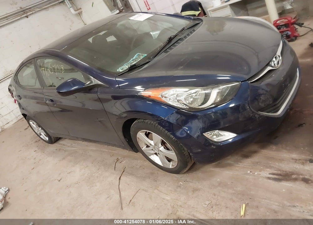 2013 HYUNDAI ELANTRA GLS VIN: 5NPDH4AEXDH408493