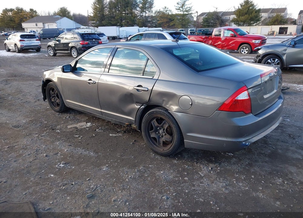 2011 FORD FUSION VIN: 3FAHP0HAXBR249541