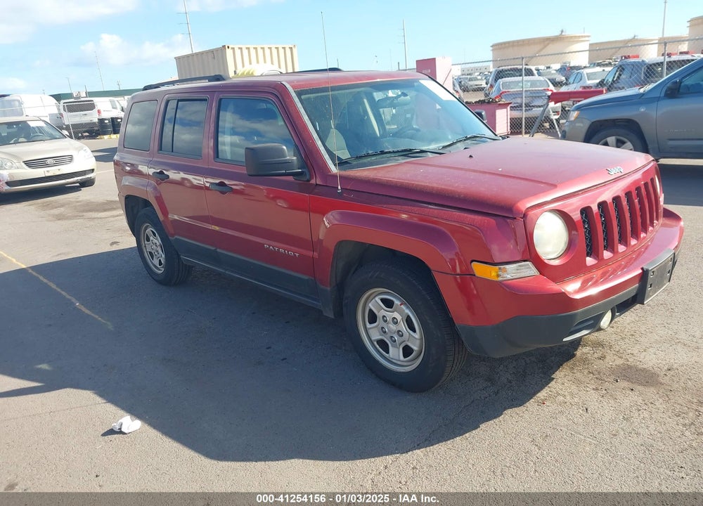2012 JEEP PATRIOT SPORT VIN: 1C4NJPBA8CD579561