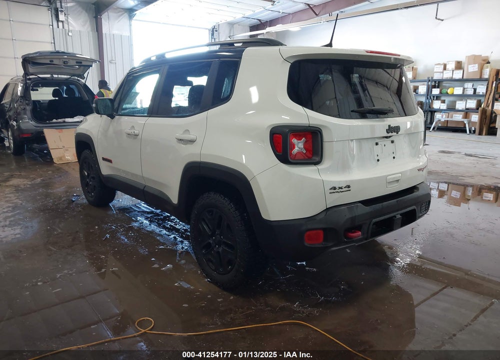 2018 JEEP RENEGADE TRAILHAWK 4X4 VIN: ZACCJBCB3JPG93595