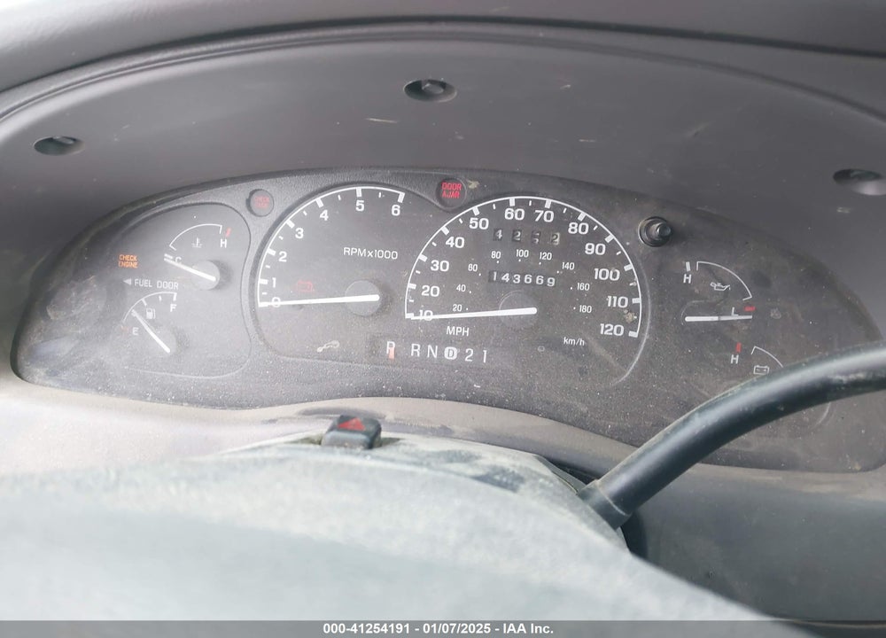 2002 FORD RANGER EDGE/TREMOR/XLT VIN: 1FTYR44V12PB34581