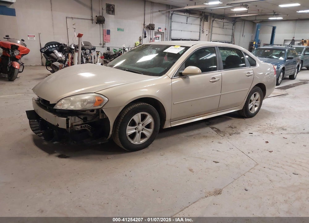 2012 CHEVROLET IMPALA LS VIN: 2G1WF5E30C1173687