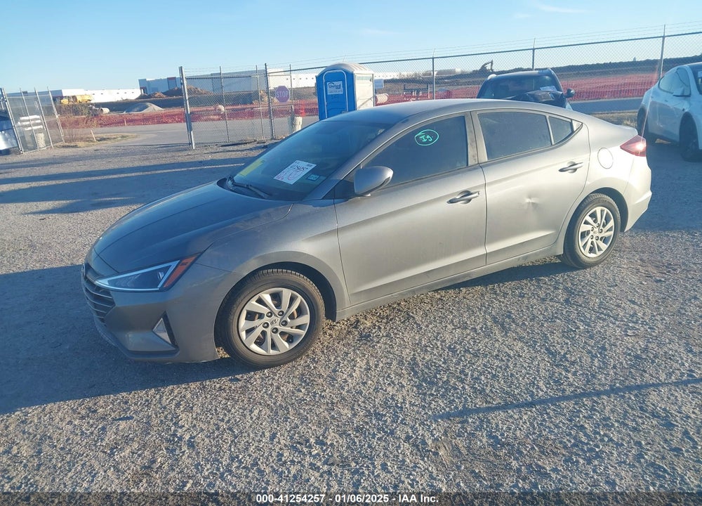 2019 HYUNDAI ELANTRA SE VIN: KMHD74LF8KU777540