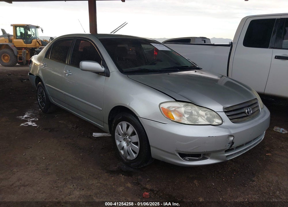 2003 TOYOTA COROLLA LE VIN: JTDBR32E530050048