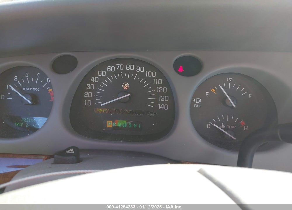 2000 BUICK LESABRE LIMITED VIN: 1G4HR54K3YU107965