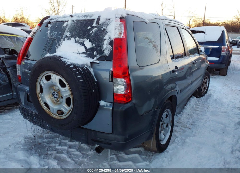 2006 HONDA CR-V EX VIN: SHSRD78806U407723