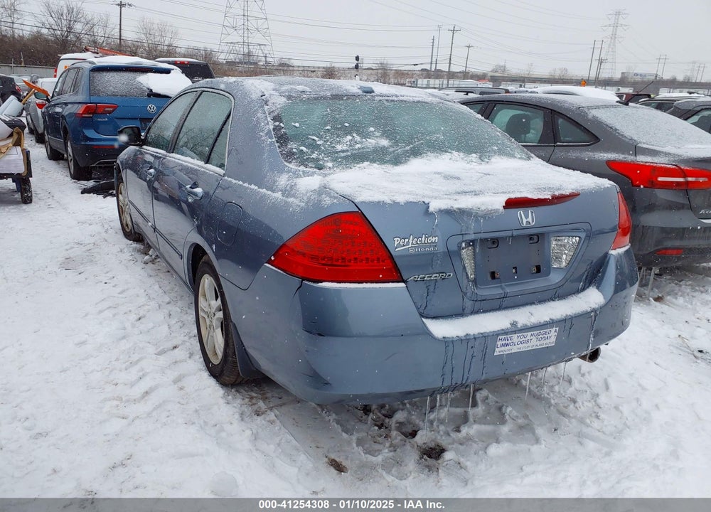 2007 HONDA ACCORD 2.4 EX VIN: 1HGCM568X7A150876