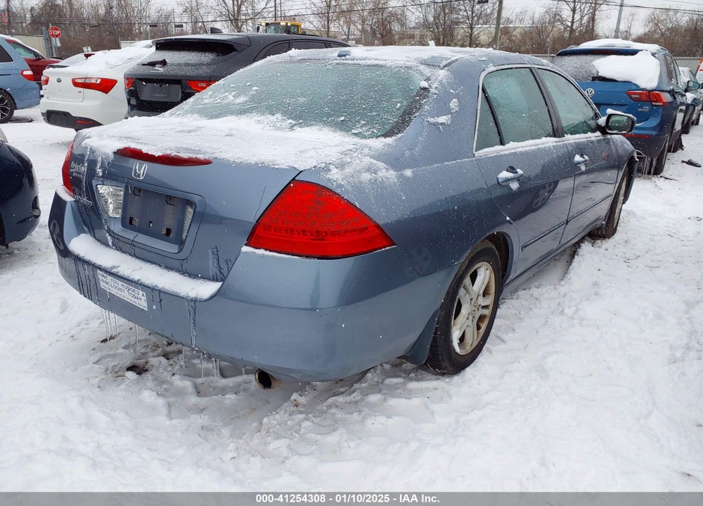 2007 HONDA ACCORD 2.4 EX VIN: 1HGCM568X7A150876