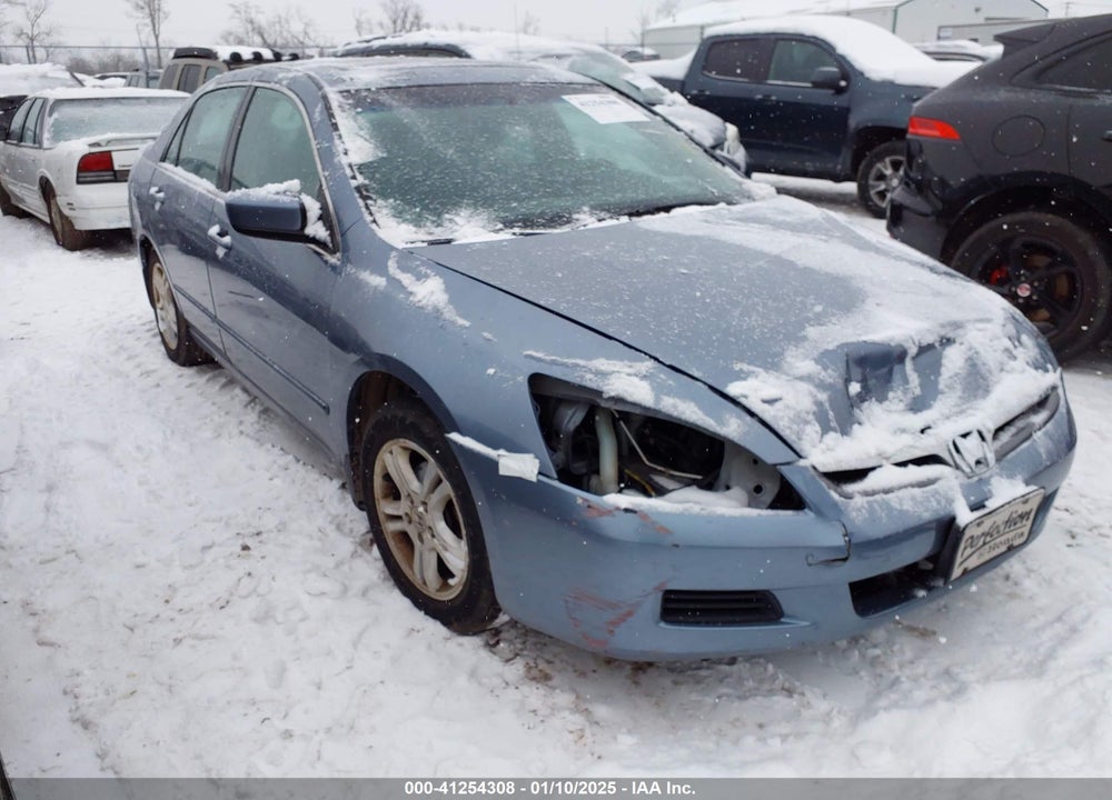 2007 HONDA ACCORD 2.4 EX VIN: 1HGCM568X7A150876