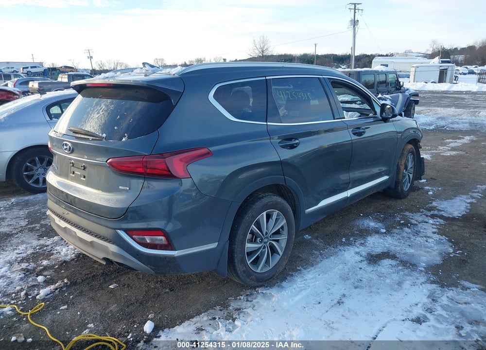 2020 HYUNDAI SANTA FE SEL VIN: 5NMS3CAD8LH138750