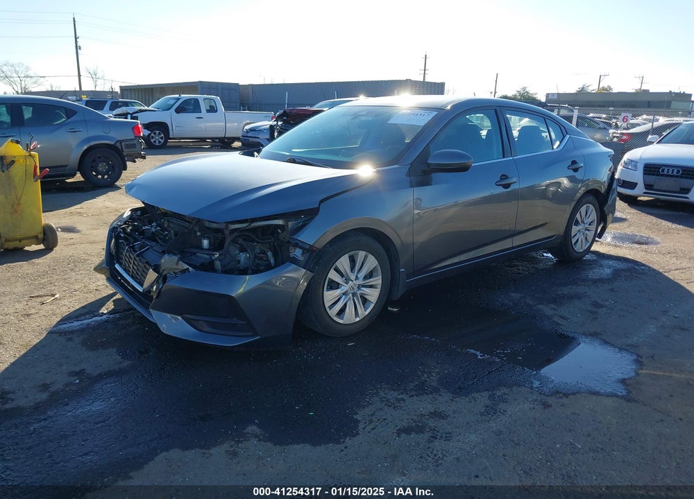 2020 NISSAN SENTRA VIN: 3N1AB8BV2LY296271
