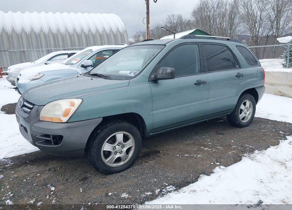 2008 KIA SPORTAGE LX VIN: KNDJF724887457542