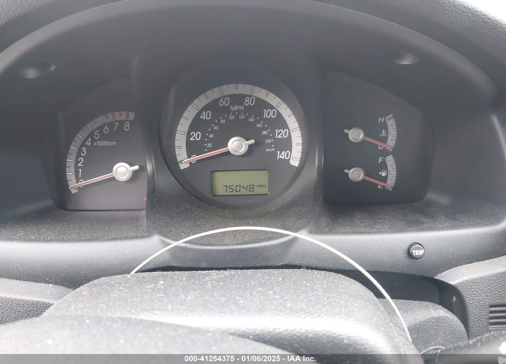 2008 KIA SPORTAGE LX VIN: KNDJF724887457542