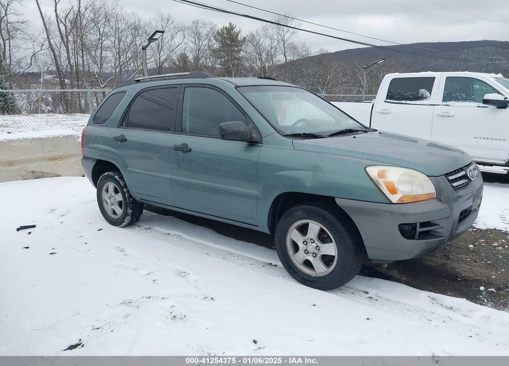 2008 KIA SPORTAGE LX VIN: KNDJF724887457542