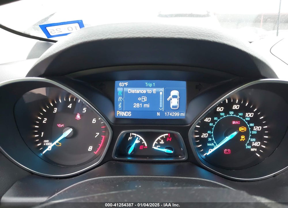 2014 FORD ESCAPE SE VIN: 1FMCU0GX7EUA63922