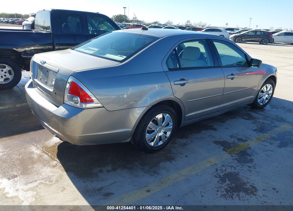 2008 FORD FUSION S VIN: 3FAHP06Z78R271787