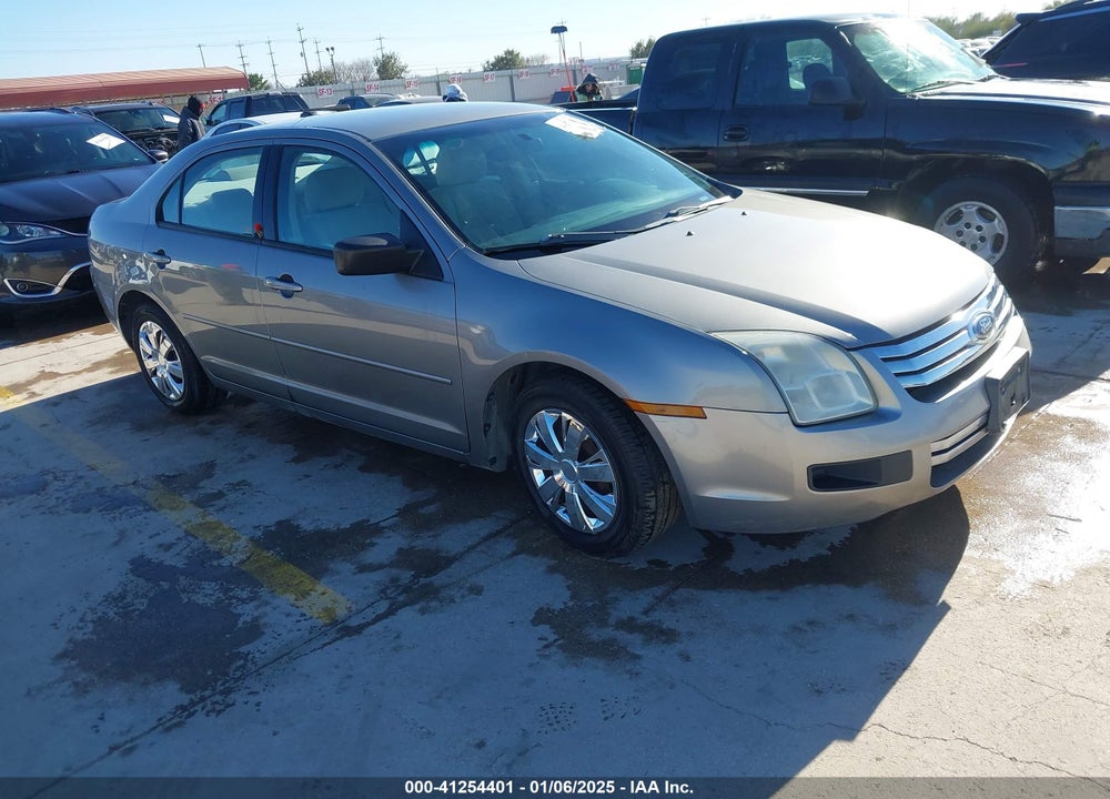 2008 FORD FUSION S VIN: 3FAHP06Z78R271787