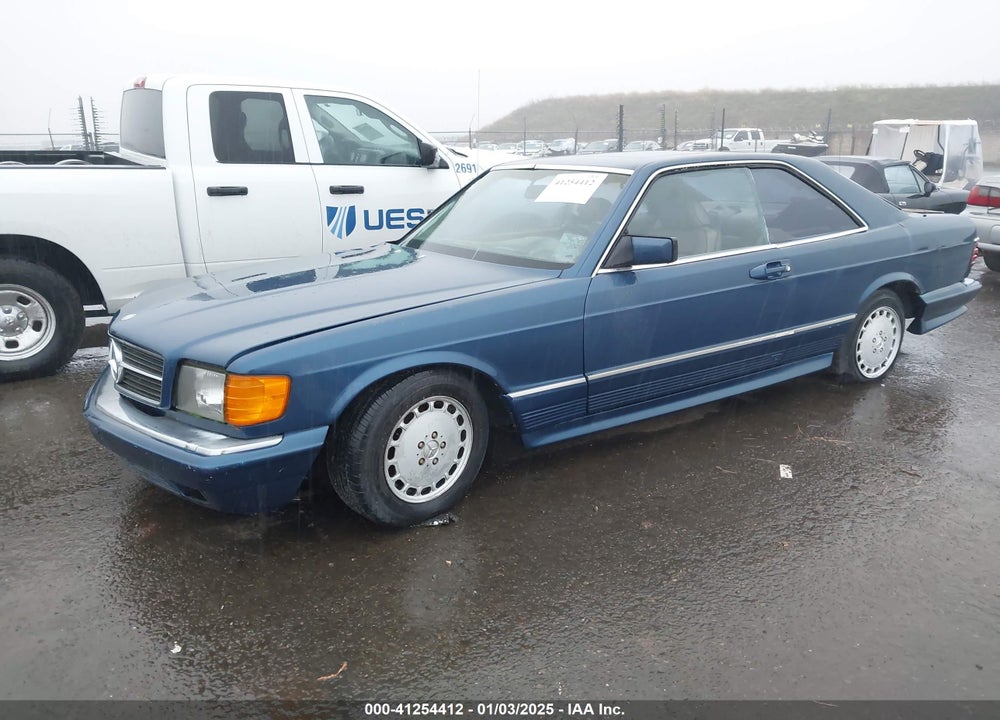 1985 MERCEDES-BENZ 500 SEC VIN: WDBCA44D6FA126492