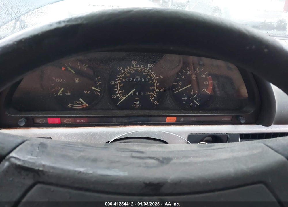 1985 MERCEDES-BENZ 500 SEC VIN: WDBCA44D6FA126492